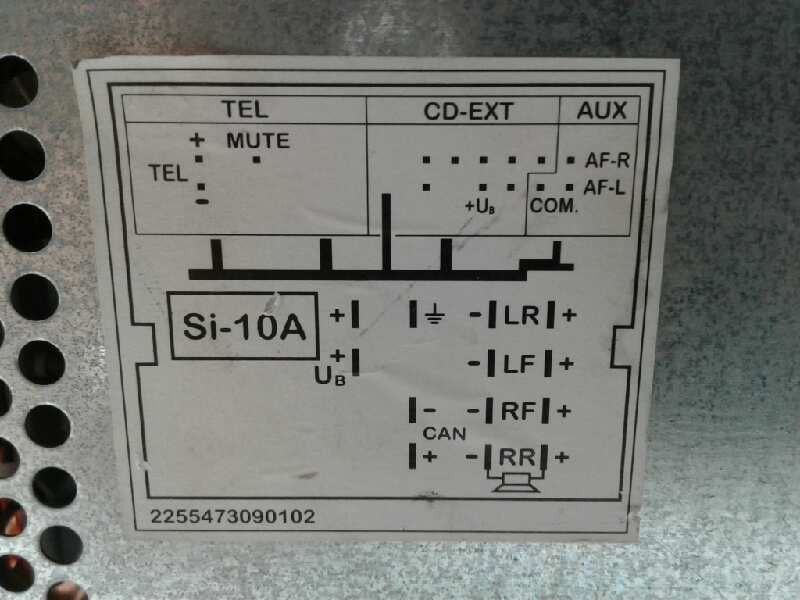 Recambio de sistema audio / radio cd para seat ibiza (6j5) stylance / style referencia OEM IAM 6J1035153C SEZAZ219400693 