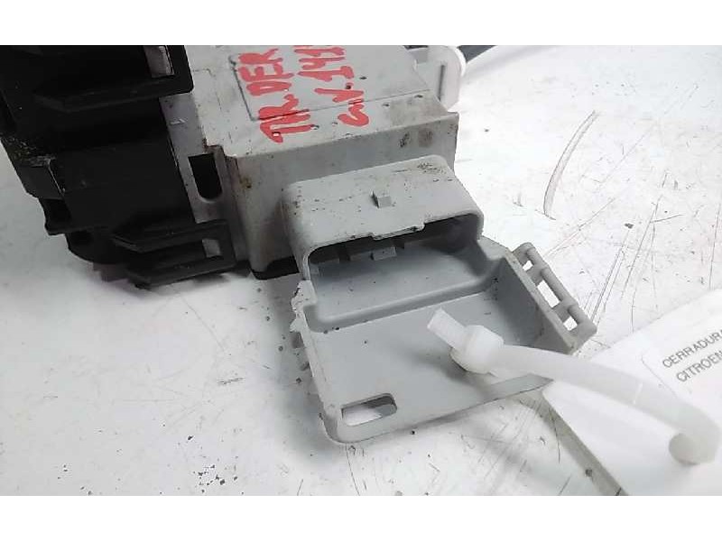 Recambio de cerradura puerta trasera derecha para citroen c4 berlina vtr plus referencia OEM IAM 9681337080M  