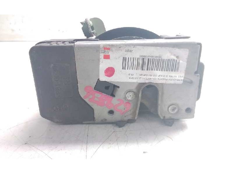 Recambio de cerradura puerta delantera derecha para opel astra g coupé 2.2 16v edition referencia OEM IAM RE13531Z00  