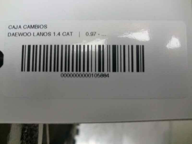 Recambio de caja cambios para daewoo lanos 1.4 cat referencia OEM IAM XG  93426