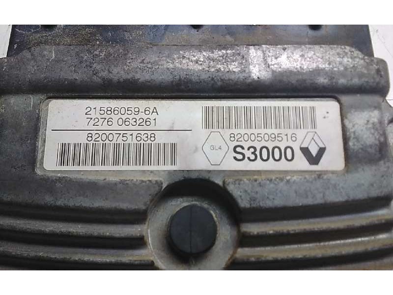 Recambio de centralita motor uce para renault megane ii berlina 5p confort expression referencia OEM IAM 8200509516  