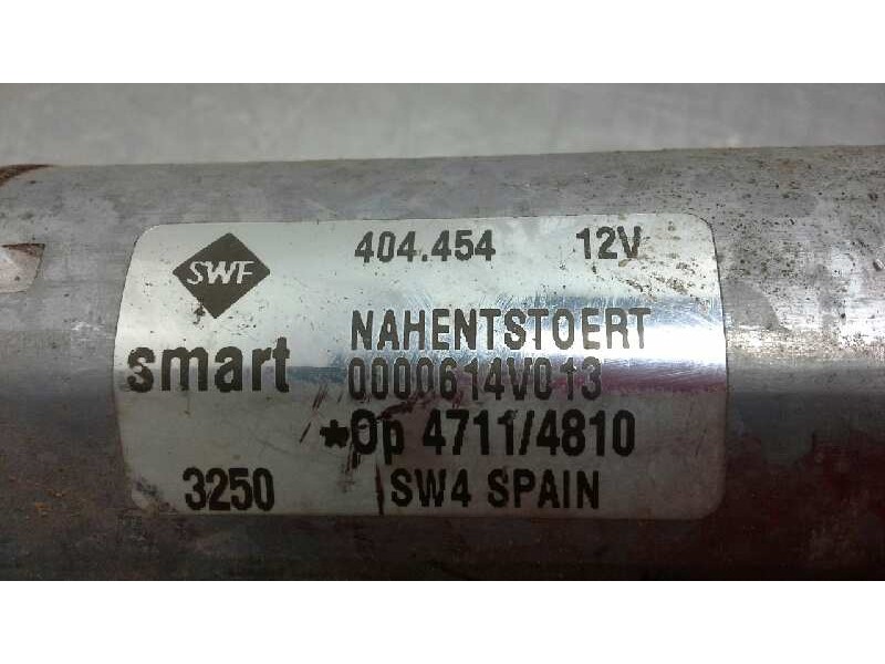 Recambio de motor limpia trasero para smart coupe referencia OEM IAM   93654