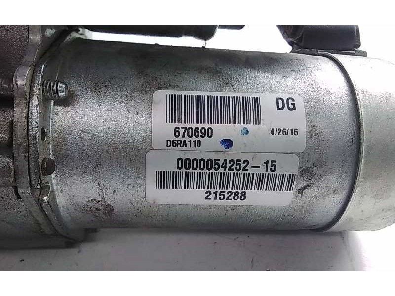 Recambio de motor arranque para citroen nemo referencia OEM IAM ADS5013  