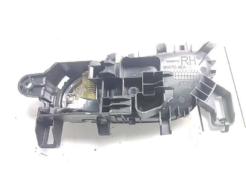 Recambio de maneta interior trasera derecha para nissan qashqai (j11) acenta referencia OEM IAM 806704EA0A  