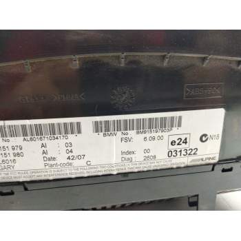 Recambio de pantalla multifuncion para bmw 3 coupé (e92) 320 d referencia OEM IAM 9151979  
