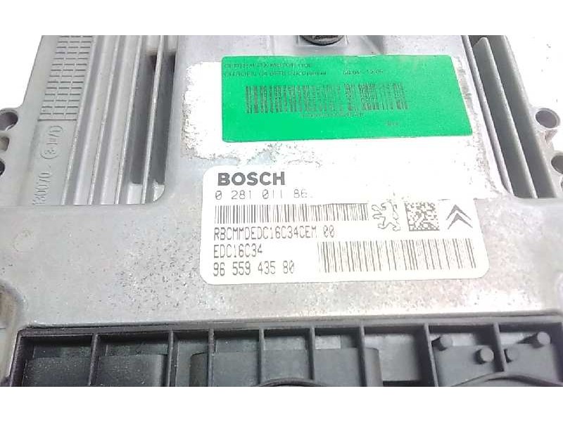 Recambio de centralita motor uce para citroen c4 berlina premier referencia OEM IAM 9655943580 0281011863 