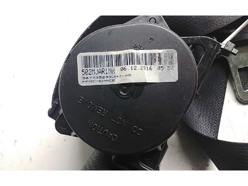Recambio de cinturon seguridad trasero derecho para nissan qashqai (j11) acenta referencia OEM IAM 502MJAR1NR  