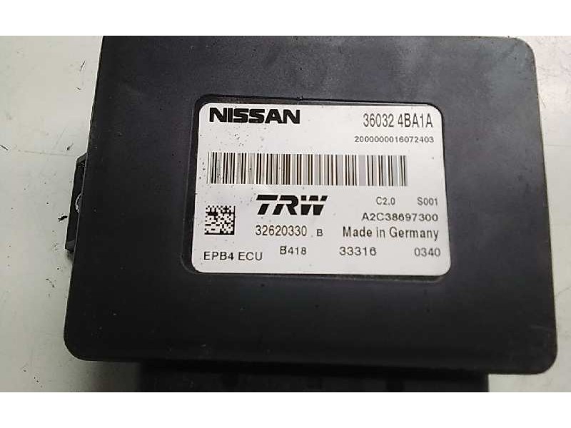 Recambio de modulo confort para nissan qashqai (j11) acenta referencia OEM IAM 360324BA1A  