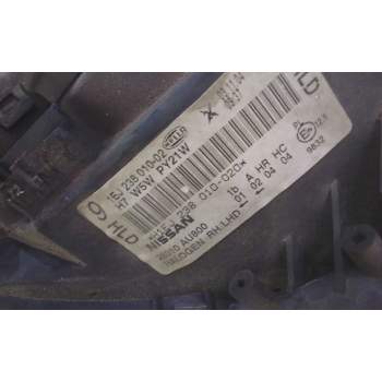 Recambio de faro derecho para nissan primera berlina (p12) acenta referencia OEM IAM 1EJ23801002  