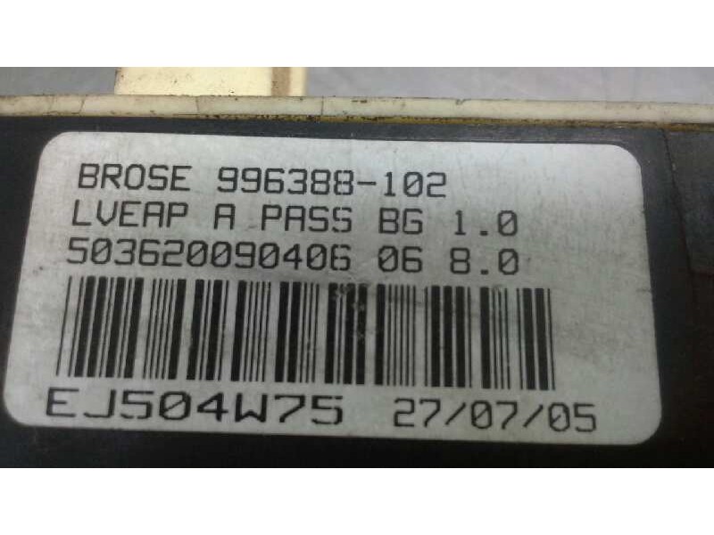 Recambio de motor elevalunas delantero derecho para peugeot 307 (s1) xs referencia OEM IAM 996388102  