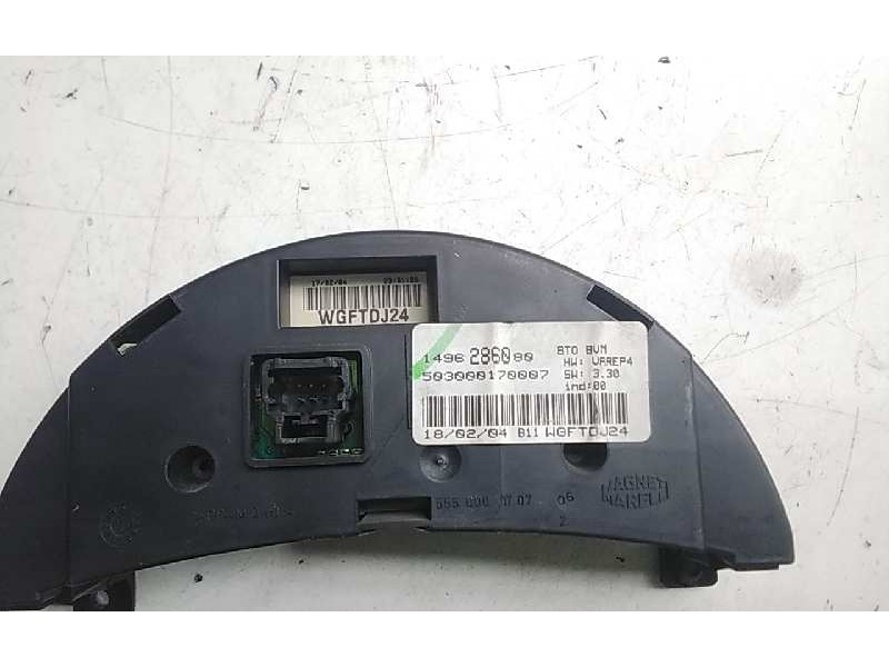 Recambio de pantalla multifuncion para lancia phedra (180) 2.2 jtd 16v emblema referencia OEM IAM 1496286080  