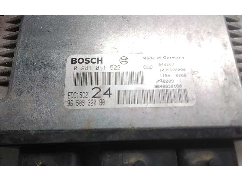 Recambio de centralita motor uce para lancia phedra (180) 2.2 jtd 16v emblema referencia OEM IAM 9650932080  