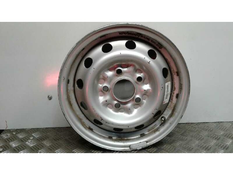 Recambio de llanta hierro para hyundai h 1 h 1 furg.caja cerr.c. puerta referencia OEM IAM 14PULGADAS5TORNILLOS  