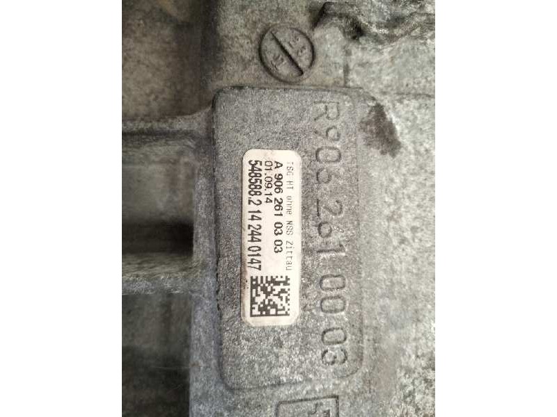 Recambio de caja cambios para mercedes sprinterii caja cerrada (desde 01.06) 310/313/316 cdi (906.631/633/635/637) referencia OE