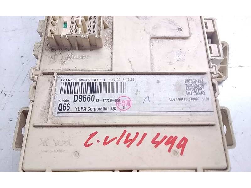 Recambio de centralita bsi para kia sportage 1.6 cat referencia OEM IAM D96601708071100  