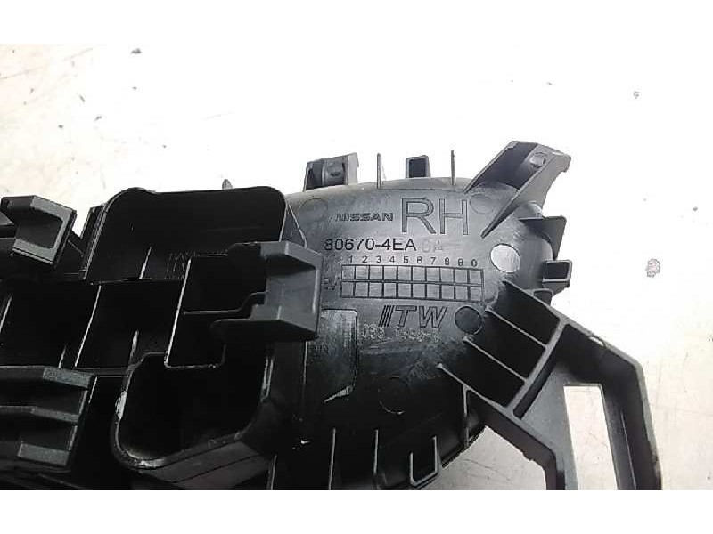 Recambio de maneta interior trasera derecha para nissan np300 pick-up (d23) acenta double cab 4x4 referencia OEM IAM   