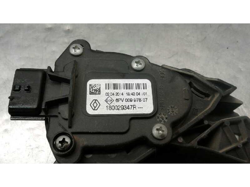 Recambio de potenciometro pedal para renault clio iv dynamique referencia OEM IAM 180029347R  