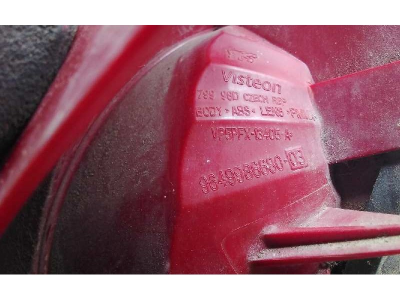 Recambio de piloto trasero izquierdo para peugeot 207 urban referencia OEM IAM 964998668003  