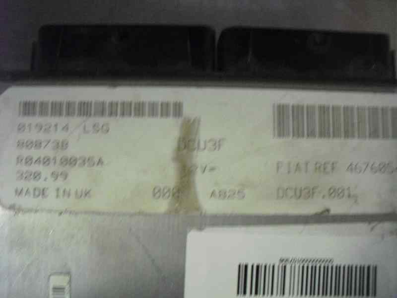 Recambio de centralita motor uce para fiat punto berlina (188) 1.9 diesel eco referencia OEM IAM 019214LSG 223 94942