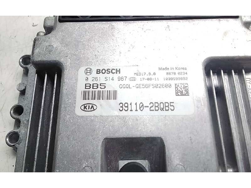 Recambio de centralita motor uce para kia sportage 1.6 cat referencia OEM IAM 391102BQB5  