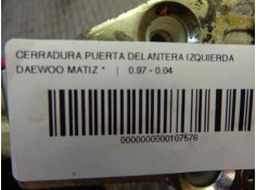 Recambio de cerradura puerta delantera izquierda para daewoo matiz referencia OEM IAM   95240 2