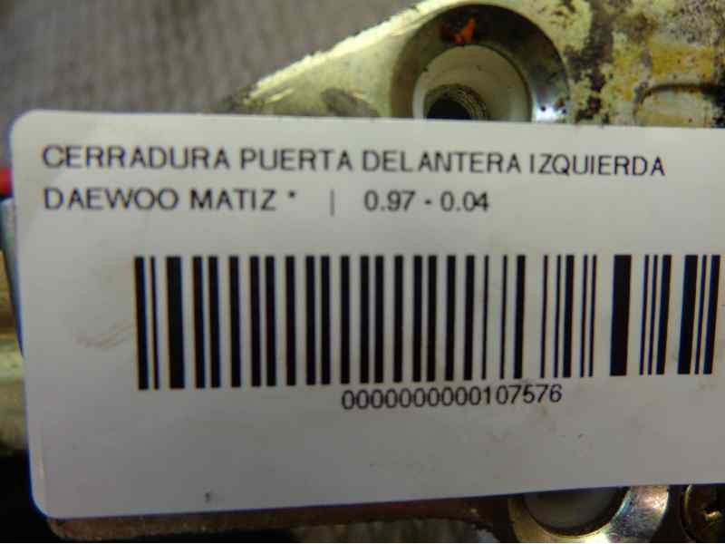 Recambio de cerradura puerta delantera izquierda para daewoo matiz referencia OEM IAM   95240
