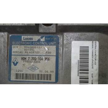 Recambio de centralita motor uce para renault kangoo (f/kc0) rt referencia OEM IAM R04080012J 7700104956 7700111206