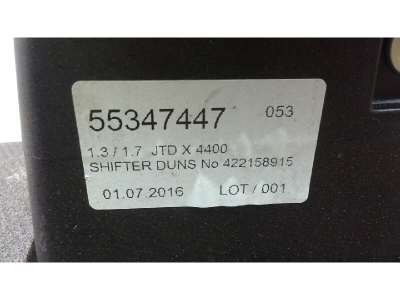 Recambio de sirga de embrague para opel corsa e edition ecoflex referencia OEM IAM 55199360  