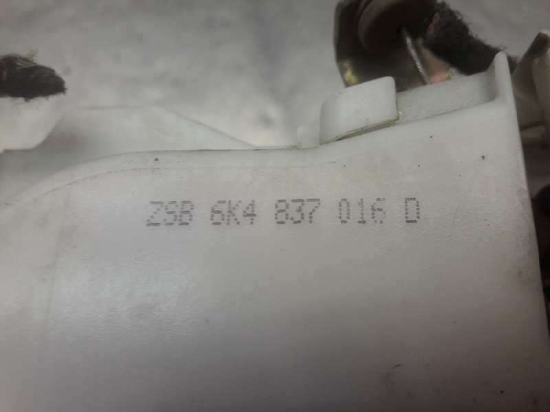 Recambio de cerradura puerta delantera derecha para seat ibiza (6k1) signo referencia OEM IAM 6K4837016D  