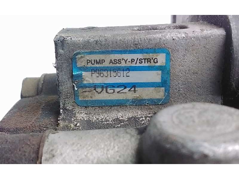 Recambio de bomba servodireccion para daewoo matiz 0.8 cat referencia OEM IAM P96315612  95274