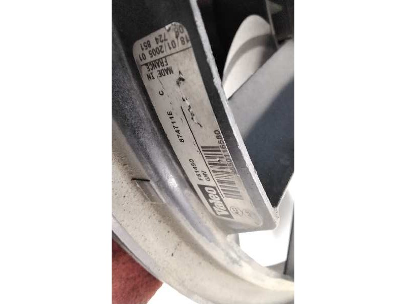 Recambio de electroventilador para citroen c4 coupe vtr referencia OEM IAM 1253A9 9650116580 