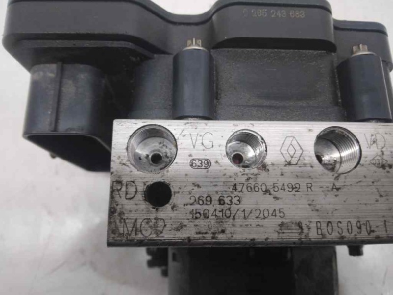 Recambio de abs para renault clio iv authentique referencia OEM IAM 0265243683  