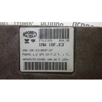 Recambio de centralita motor uce para fiat punto berlina (176) 55 s referencia OEM IAM IAW16FE3 46545152 6160210602E