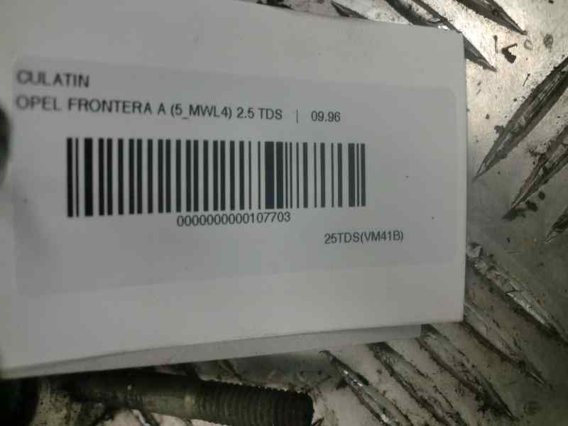 Recambio de culatin para opel frontera a 2.5 turbodiesel referencia OEM IAM AMC  95324