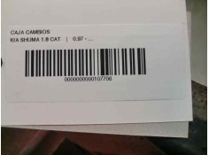 Recambio de caja cambios para kia shuma 1.8 cat referencia OEM IAM K2A5  95326 2