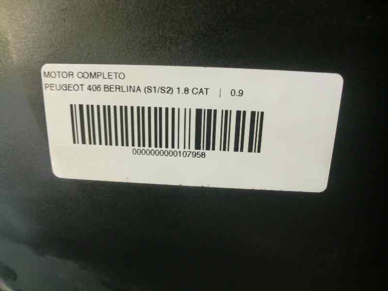 Recambio de motor completo para peugeot 406 berlina (s1/s2) 1.8 cat referencia OEM IAM LFY  95557