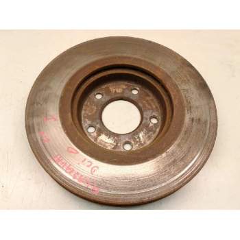 Recambio de disco freno delantero para nissan qashqai (j10) 2.0 dci turbodiesel cat referencia OEM IAM   106252