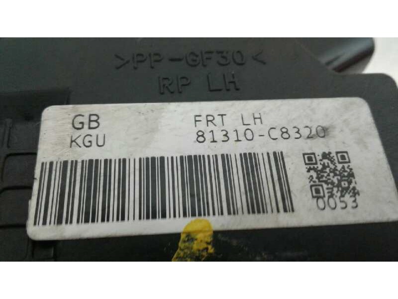 Recambio de cerradura puerta delantera izquierda para hyundai i20 1.4 crdi cat referencia OEM IAM 81310-C8320  