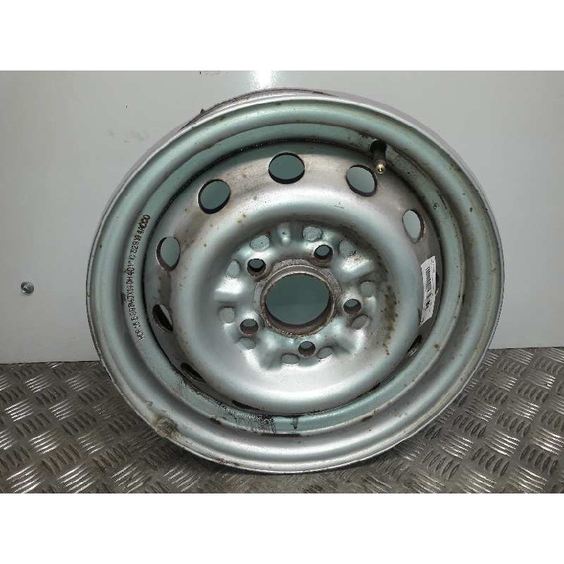 Recambio de llanta hierro para hyundai h 1 h 1 furg.caja cerr.c. puerta referencia OEM IAM 14PULGADAS5TORNILLOS  