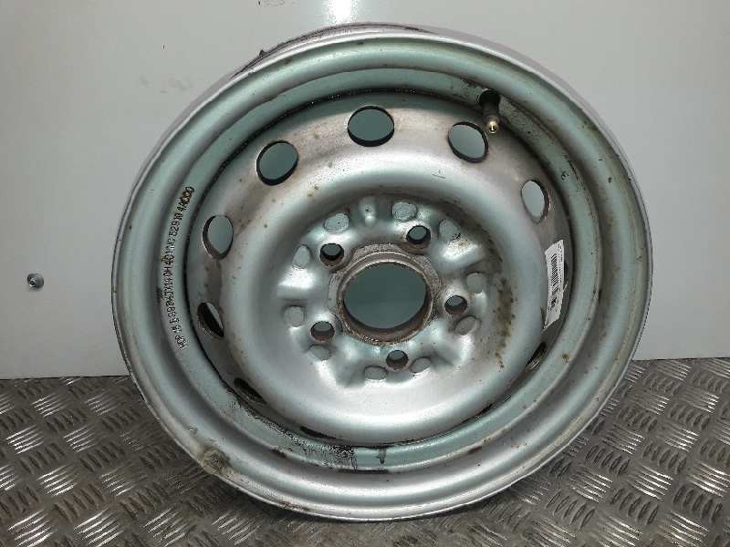 Recambio de llanta hierro para hyundai h 1 h 1 furg.caja cerr.c. puerta referencia OEM IAM 14PULGADAS5TORNILLOS  