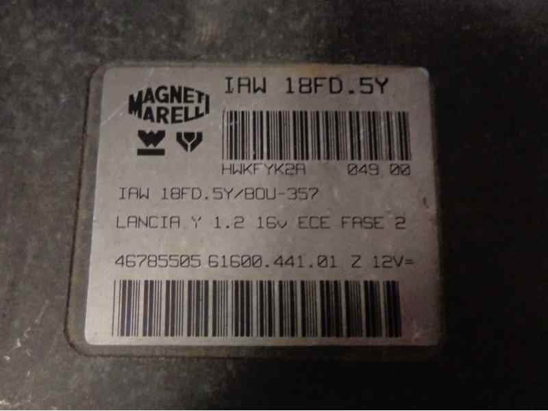Recambio de centralita motor uce para lancia ypsilon (402) 1.2 cat referencia OEM IAM 46785505 1AW18FD.5Y 9656