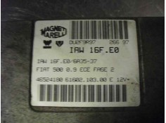Recambio de centralita motor uce para fiat cinquecento (170) 0.9 referencia OEM IAM IAW16FE0 149 96604 2