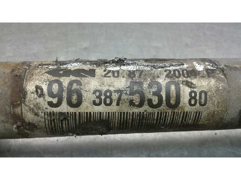 Recambio de transmision delantera izquierda para peugeot 206 berlina 1.4 hdi referencia OEM IAM 9638753080  