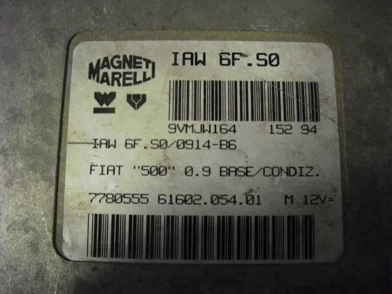 Recambio de centralita motor uce para fiat cinquecento (170) referencia OEM IAM 46763751 141 96604