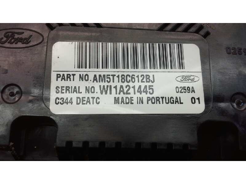 Recambio de mando climatizador para ford c-max edition referencia OEM IAM AMT518C612BJ  