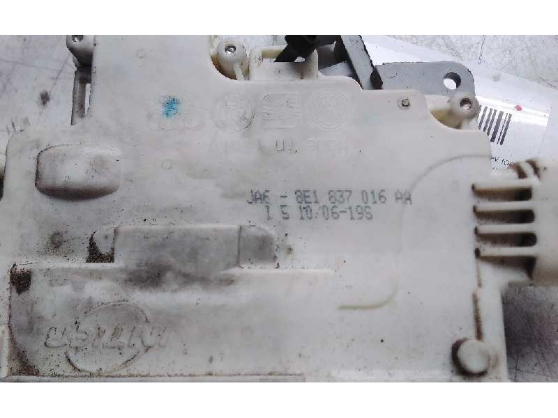 Recambio de cerradura puerta delantera derecha para audi a4 avant (8e) 3.0 tdi quattro (171kw) referencia OEM IAM 8E1837016AA  