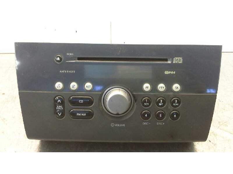 Recambio de sistema audio / radio cd para suzuki swift berlina (mz) gl (3-ptas.) referencia OEM IAM 3910162J0  
