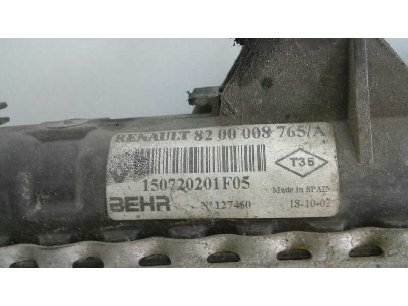 Recambio de radiador agua para renault espace iv (jk0) authentique referencia OEM IAM   
