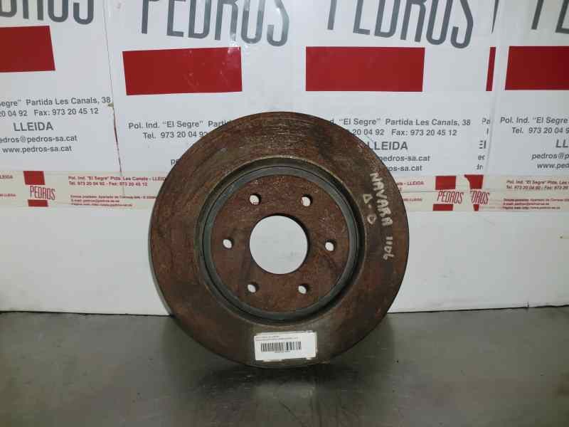 Recambio de disco freno delantero para nissan navara pick-up (d40m) 2.5 dci diesel cat referencia OEM IAM   97498