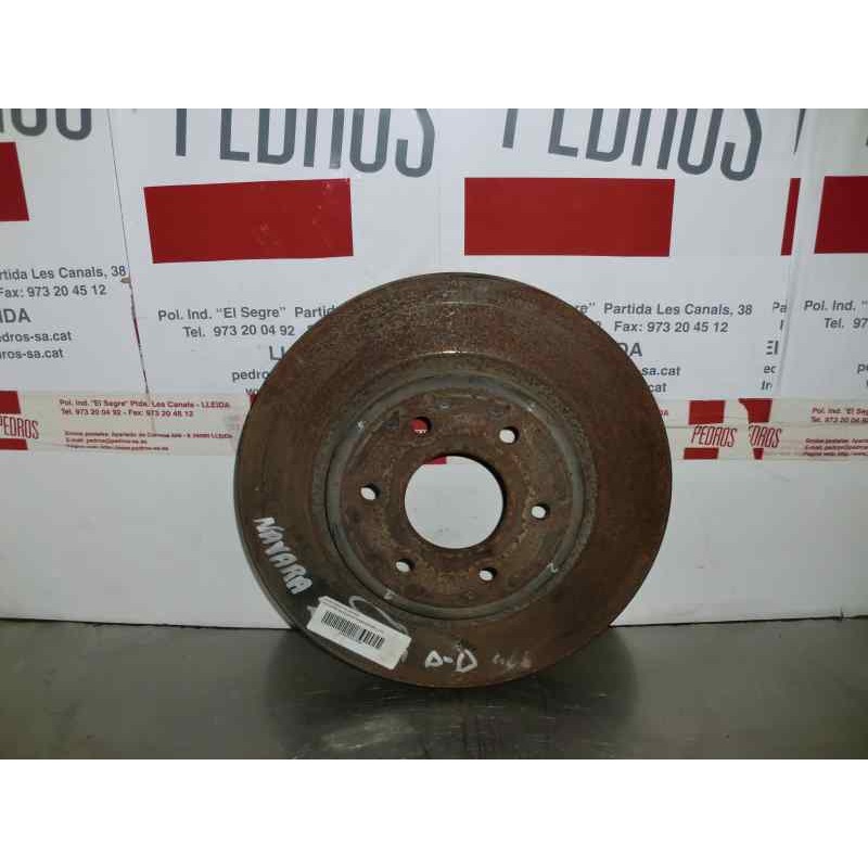 Recambio de disco freno delantero para nissan navara pick-up (d40m) 2.5 dci diesel cat referencia OEM IAM   97498